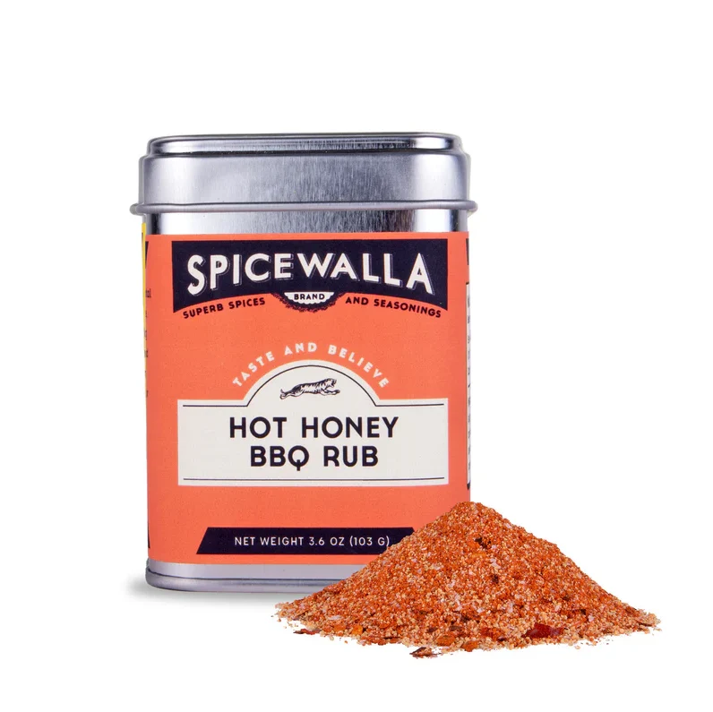 Dependable Spicewalla Hot Honey BBQ Rub Seasoning 3.6 oz. Quality