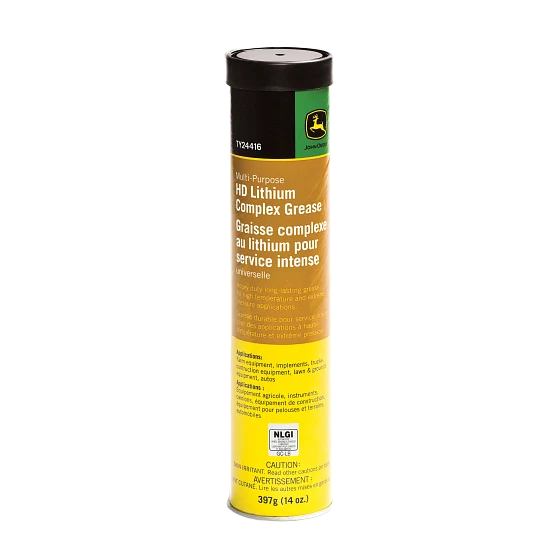 Dependable John Deere TY24416 14 Oz. Multi-Purpose Heavy-Duty HD Lithium Complex Grease 2-Pack Eco-Friendly