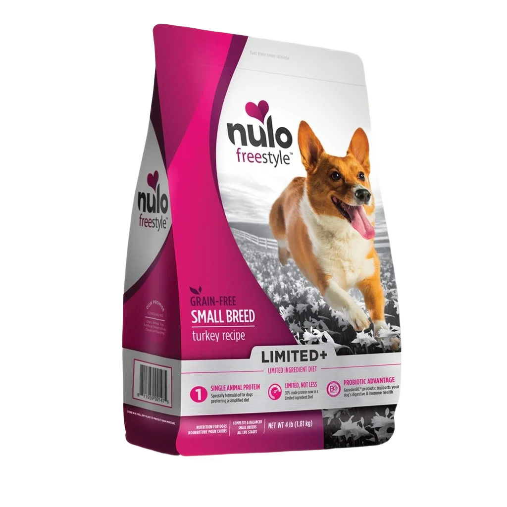 Refined Nulo style Turkey Limited Dry Dog Food for Small Breeds 10 lb. Certified