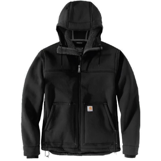 Traditional Carhartt Men's Small Black Super Dux Sherpa-Lined Active Jacket First-Class