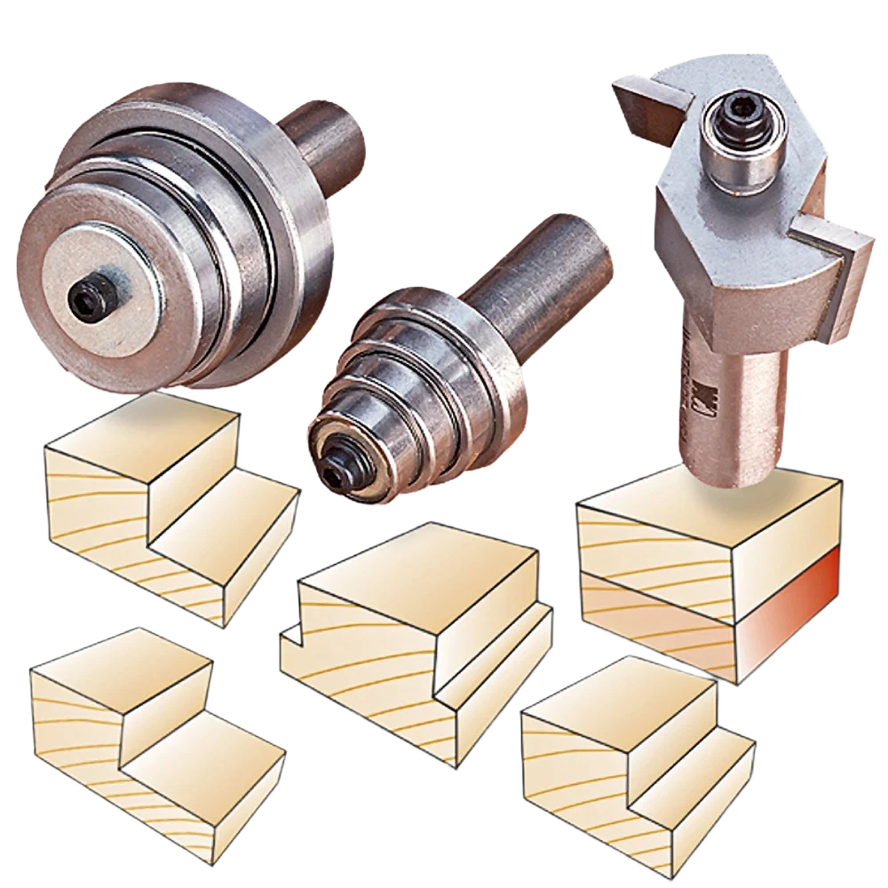 Trusted Whiteside Multi-Rabbet Bit Set 1 2 in. SH x 1 2 in. CL x 1-3 8 in. LD Easy-to-Use