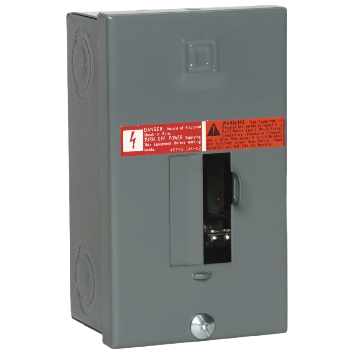Solid Square D QO Indoor Main Lug Load Center Dependable