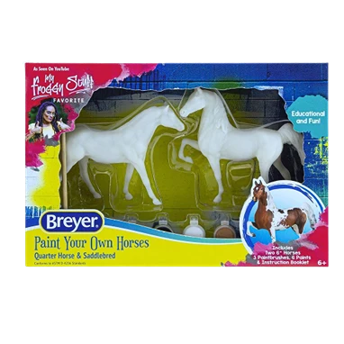 Functional Breyer Paint Your Own Horses Quarter Horse Saddlebred Optimized