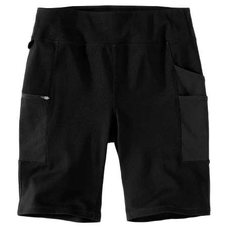 Prestigious Carhartt Women's Large Black Force Fitted Utility Shorts Relaxed