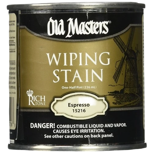 Secure Old Masters Espresso Oil Base Wiping Stain 1 2 Pint Premium
