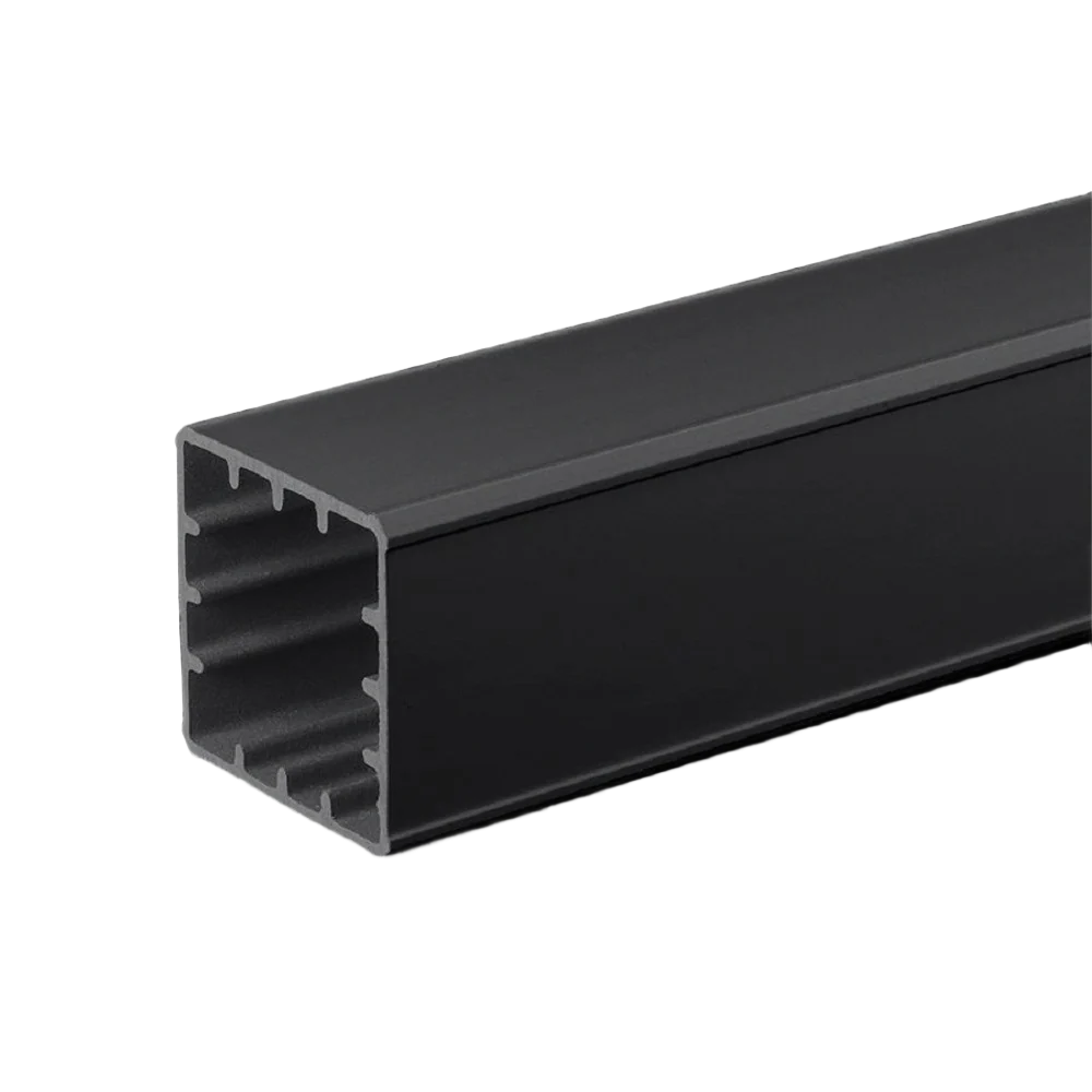 Clean TimberTech Classic Composite Universal 5 x 5 x 42-In. Matte Black Post Sleeve Modern