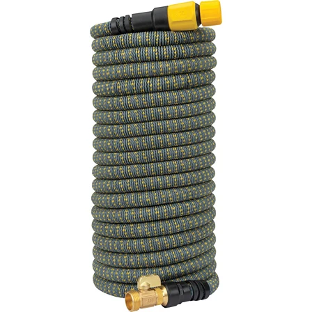 Trendy Hydrotech 5 8 x 100' Yellow Expandable Burst Proof Hose Breathable