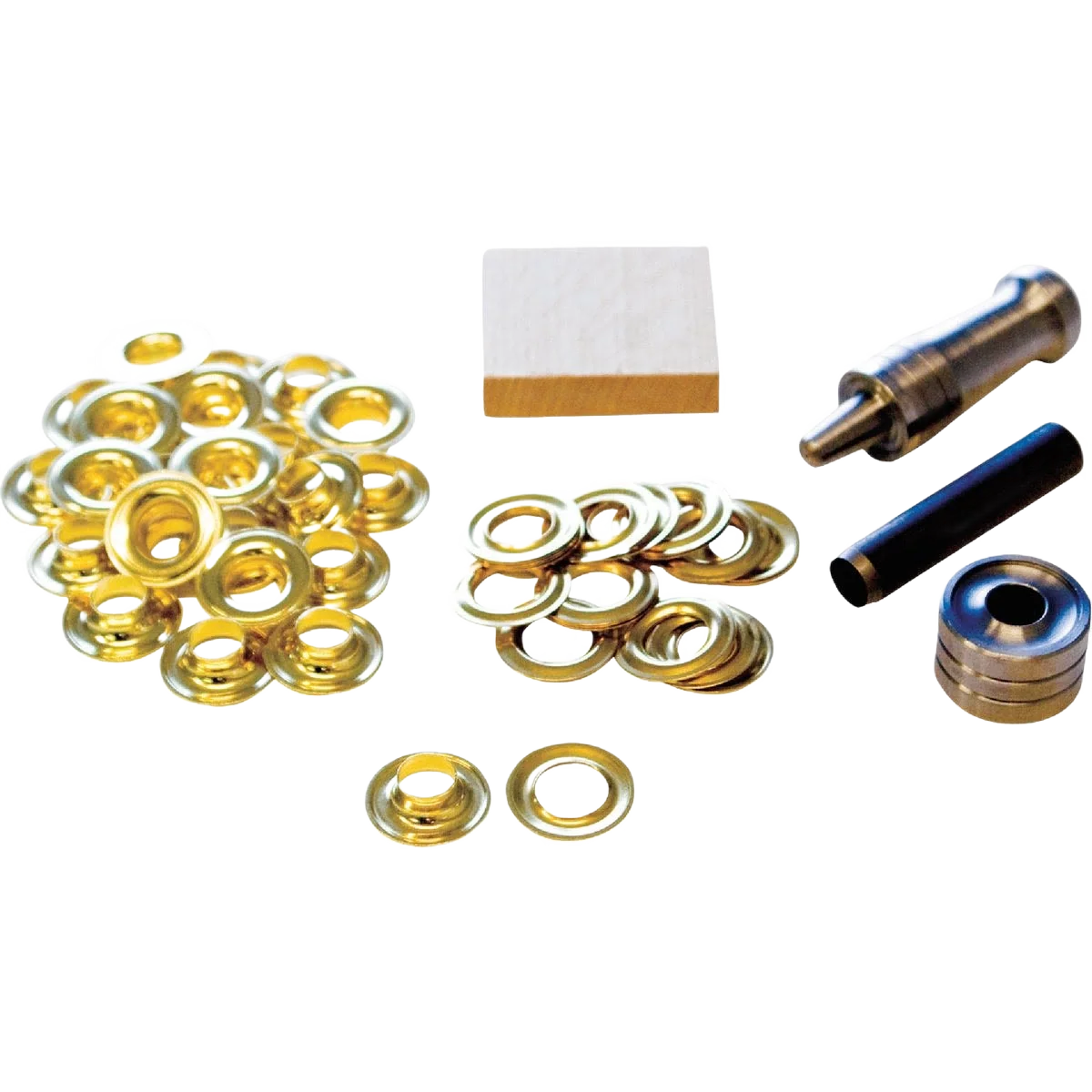Soft Lord Hodge 3 8 In. Brass Grommet Kit Minimalist