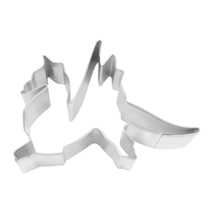 Refined R M International Dragon Cookie Cutter 4 in. Clean
