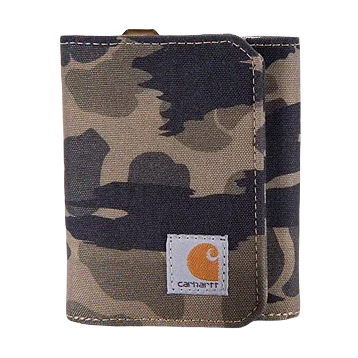 Effective Carhartt Camo Nylon Duck Trifold Wallet Organic