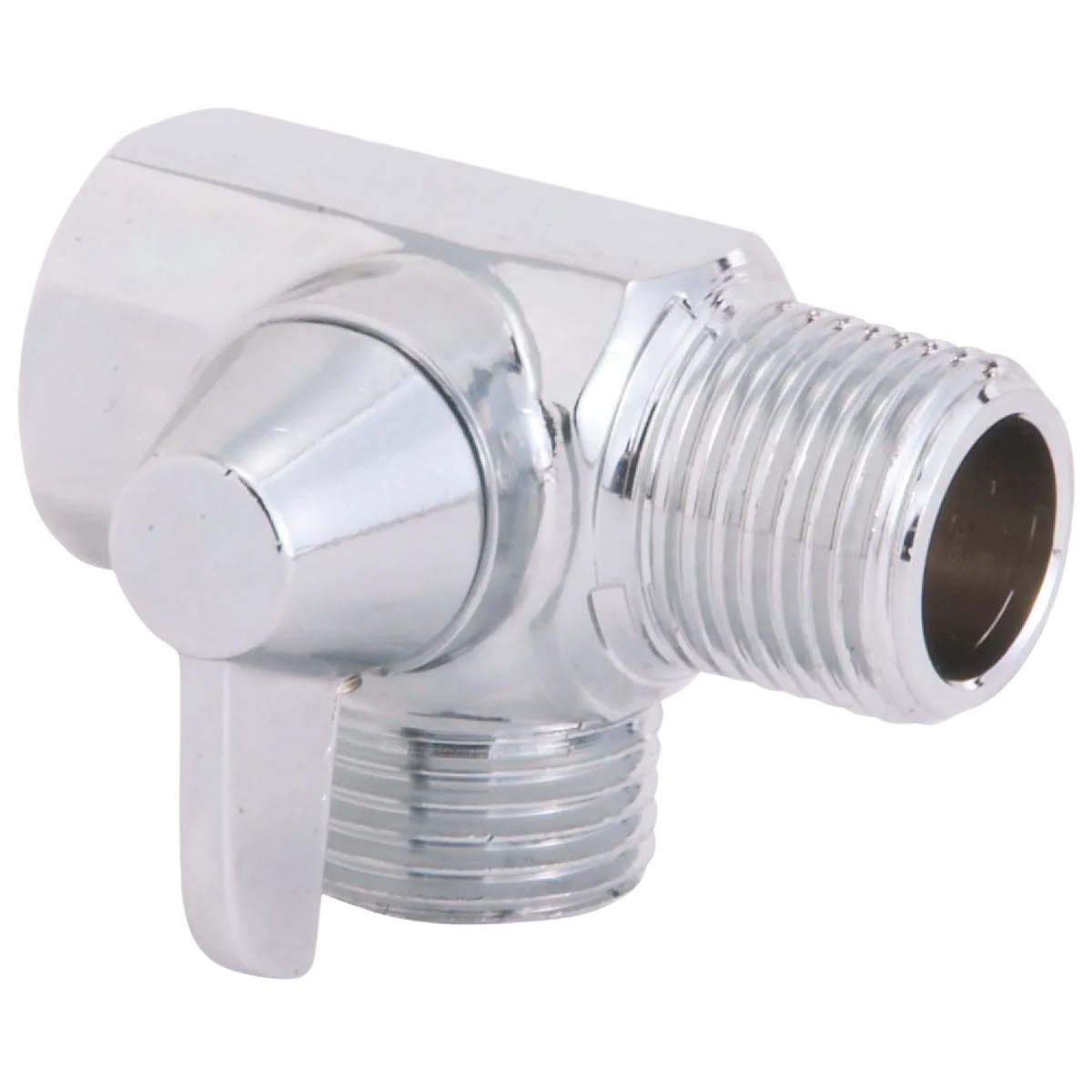 Refined Do it Chrome Shower Flow Diverter Valve Detailed