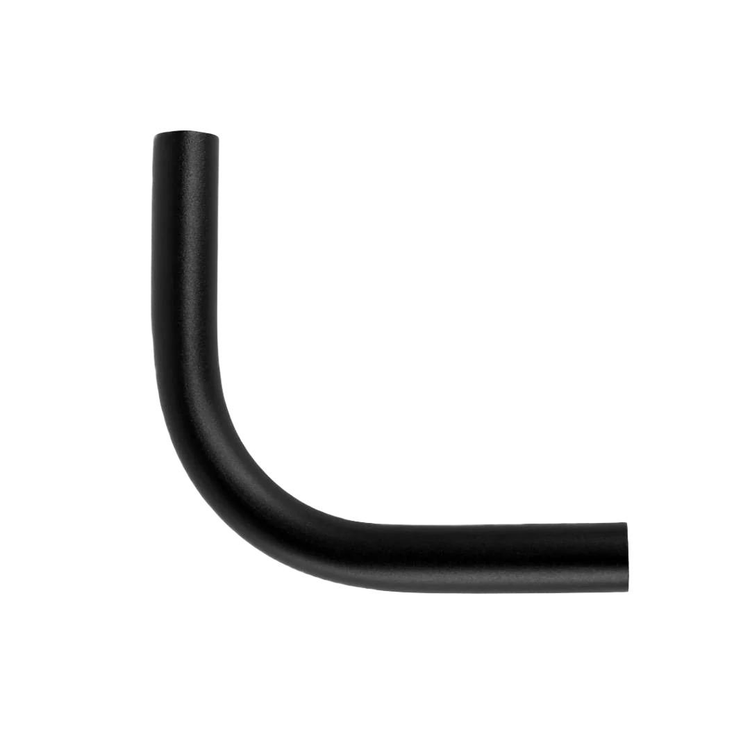Original Design Westbury Black 90 deg. Elbow for ADA Aluminum Handrail Quality
