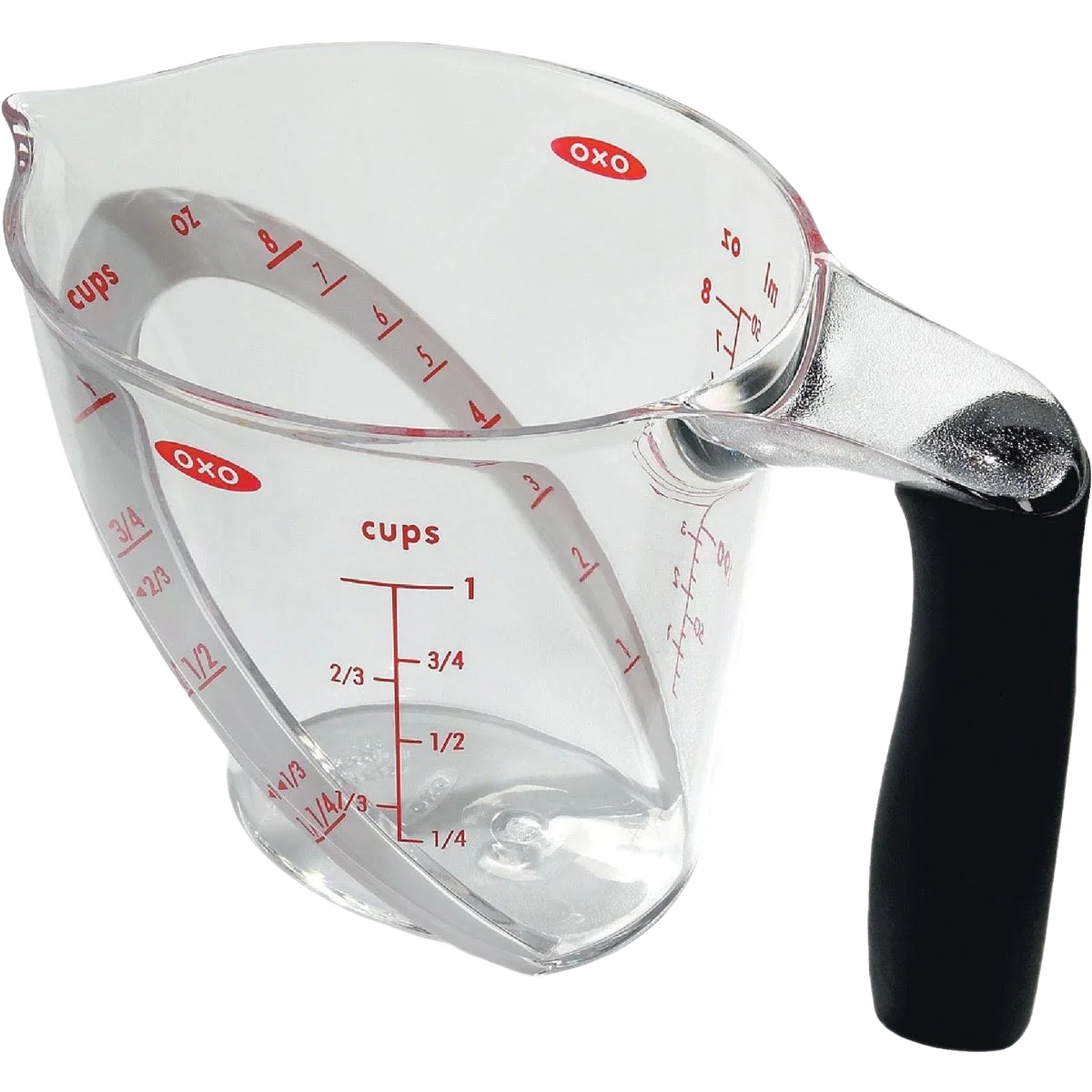 Lightweight OXO Angled Measuring Cup 1 cup. Casual