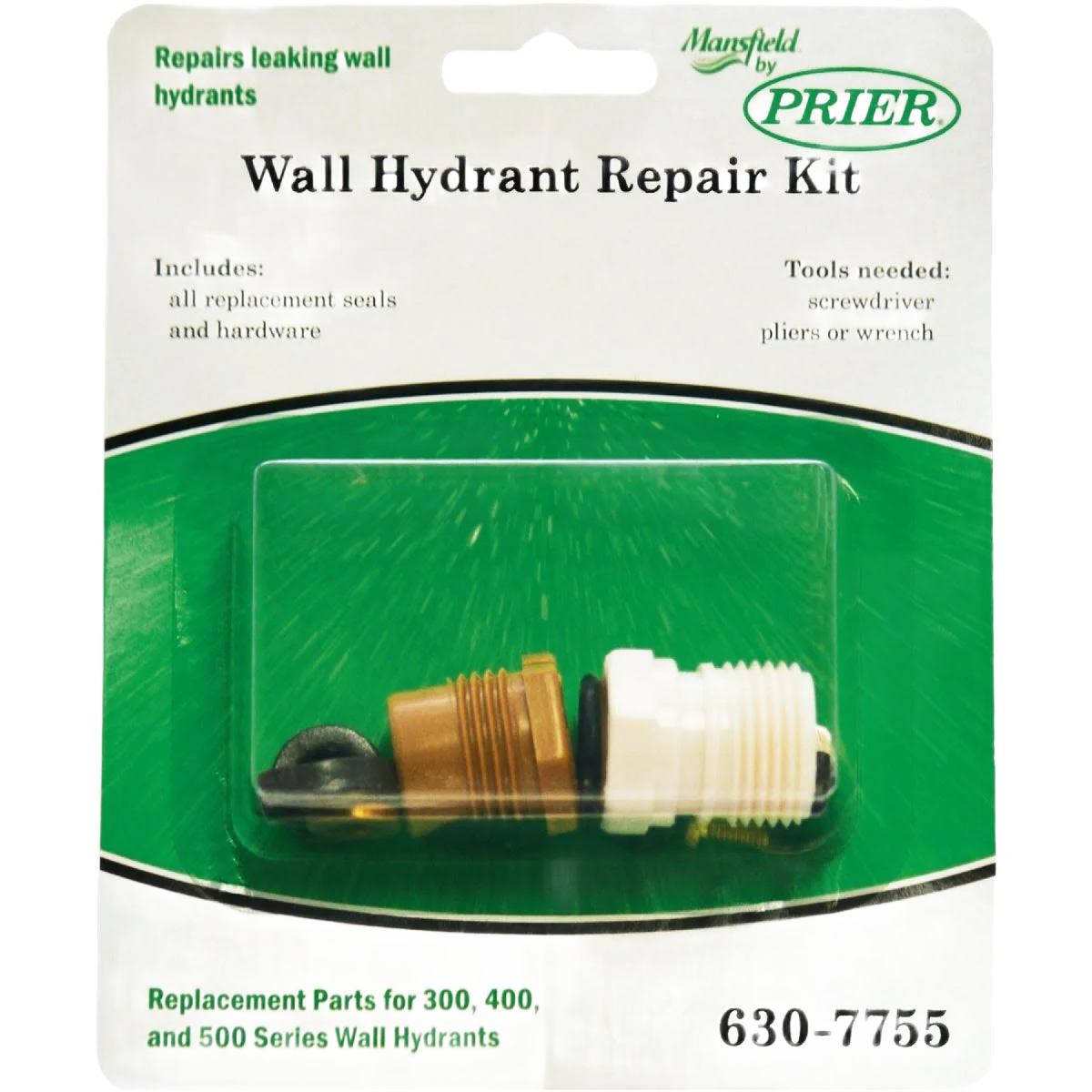 Trusted Prier Service Parts Kit for Model No. 378 578 Series Wall Hydrants Breathable