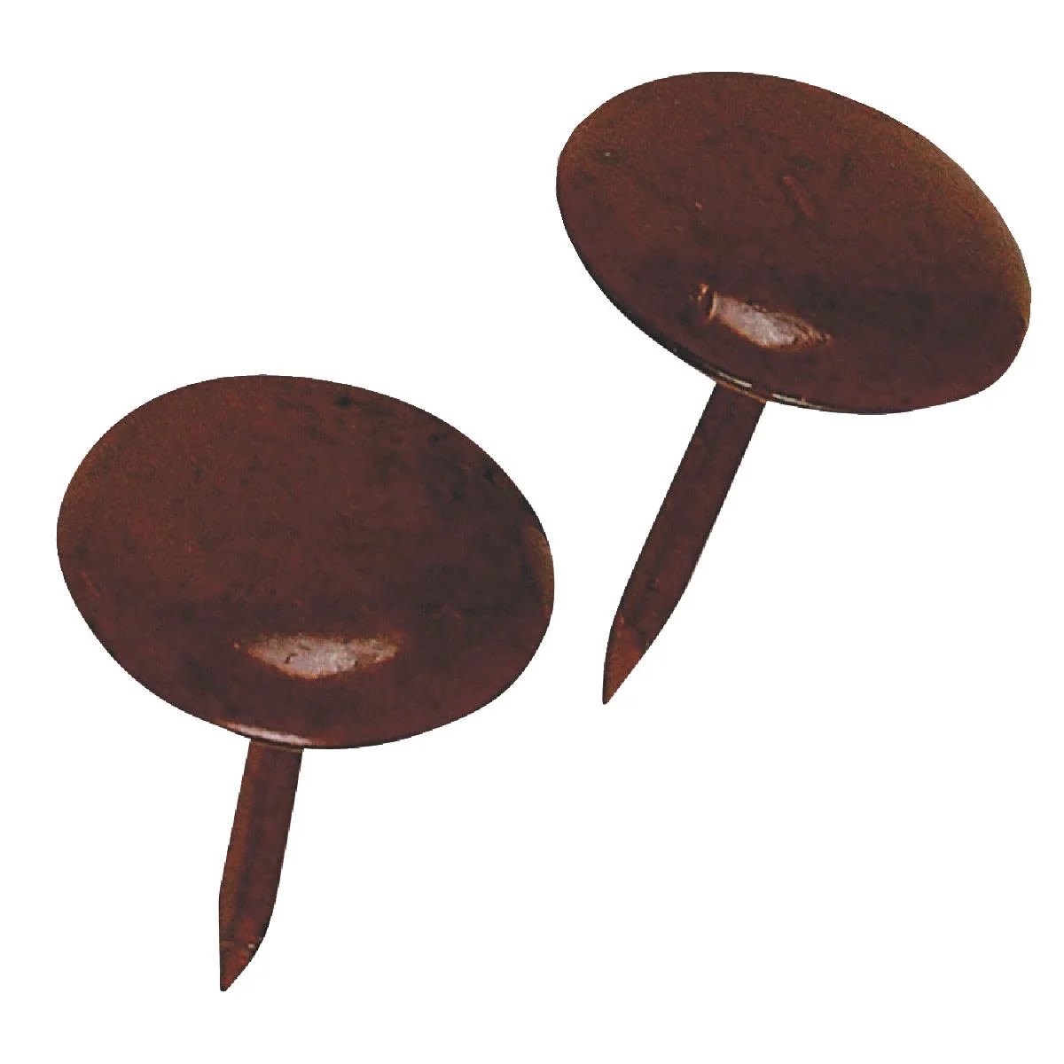 Casual Anchor Wire Corp Large Round Brown Furniture Nails 25-Ct Authentic