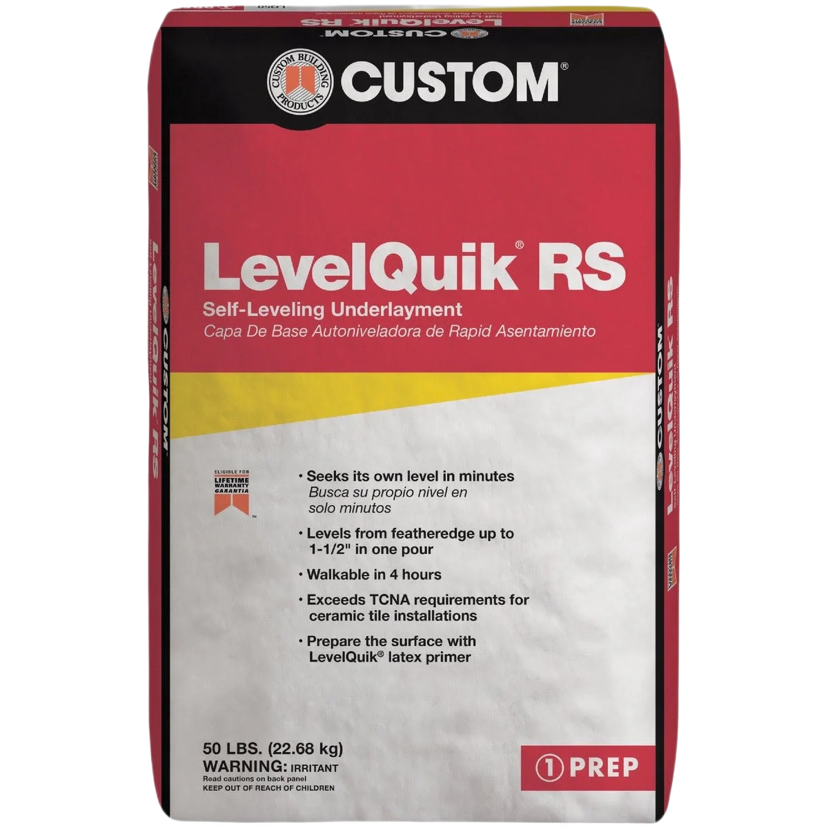 Professional LevelQuik RS Self-Leveling Underlayment Optimized
