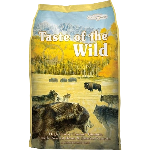 Authentic Taste of The Wild Wild High Prairie Bison Venison Dry Dog Food for Puppies 5 lb. Reliable