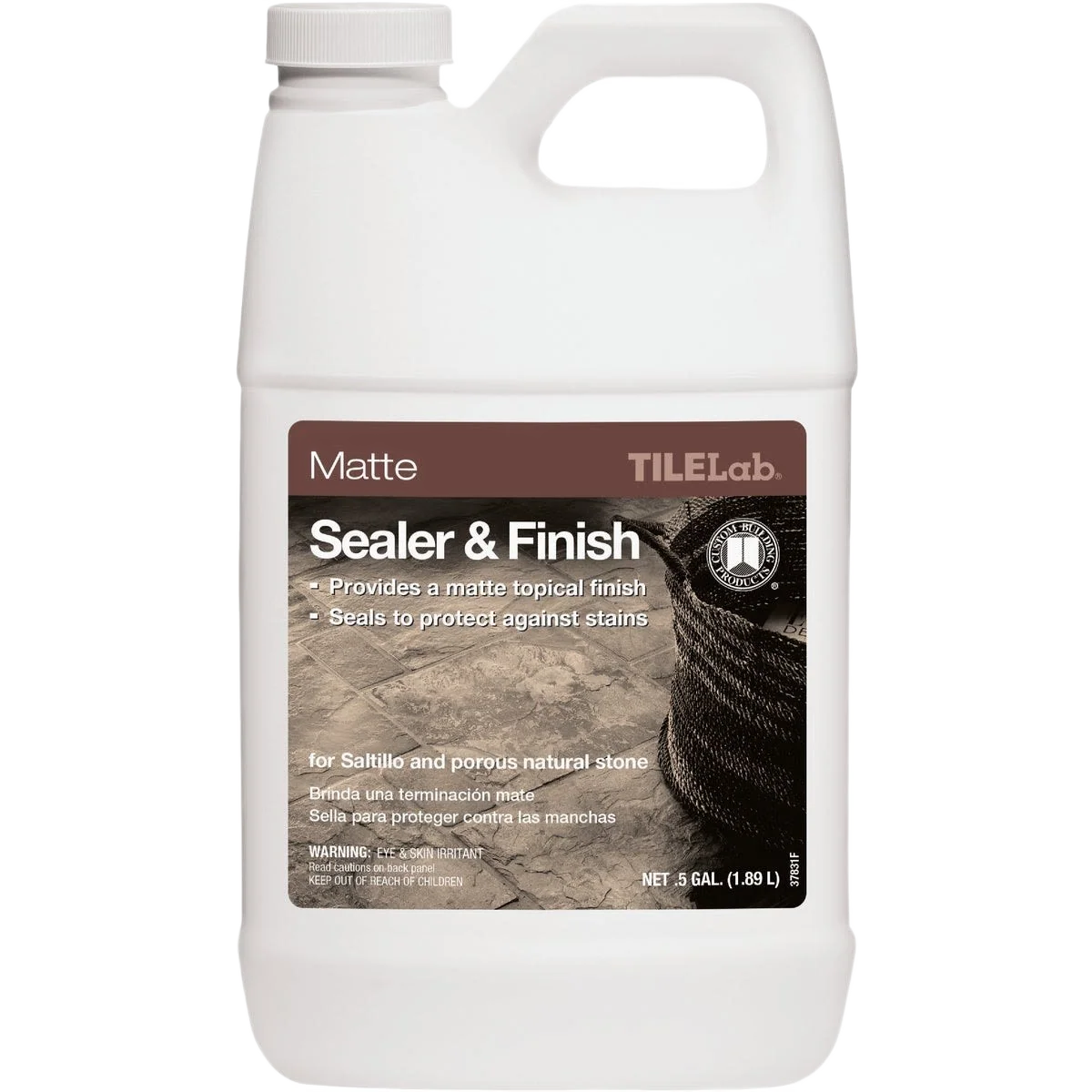 Dependable Custom Building Products TILELab Matte Tile Sealer Finish Efficient