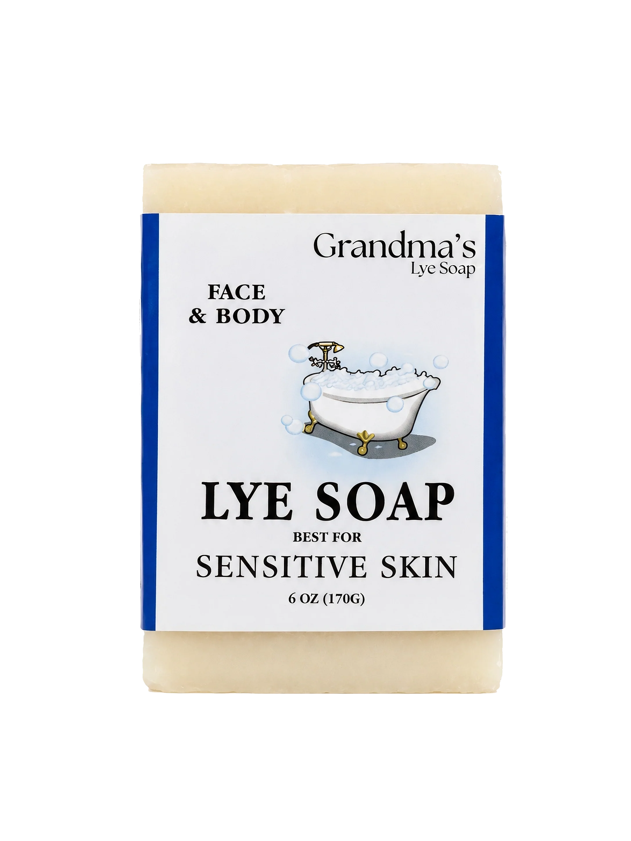 Carefully Designed Remwood Products Grandmas Lye Bar Soap 6 oz. Pure