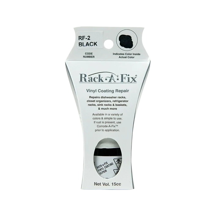 Reliable Fixture-Fix Black Rack-A-Fix Vinyl Coating Repair Sustainable