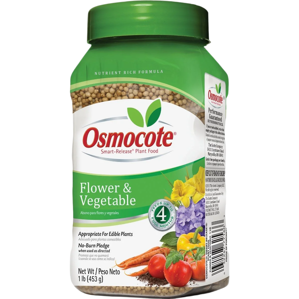 Carefully Designed Osmocote Smart Release Flower Vegetable Plant Food 1 lb. Relaxed