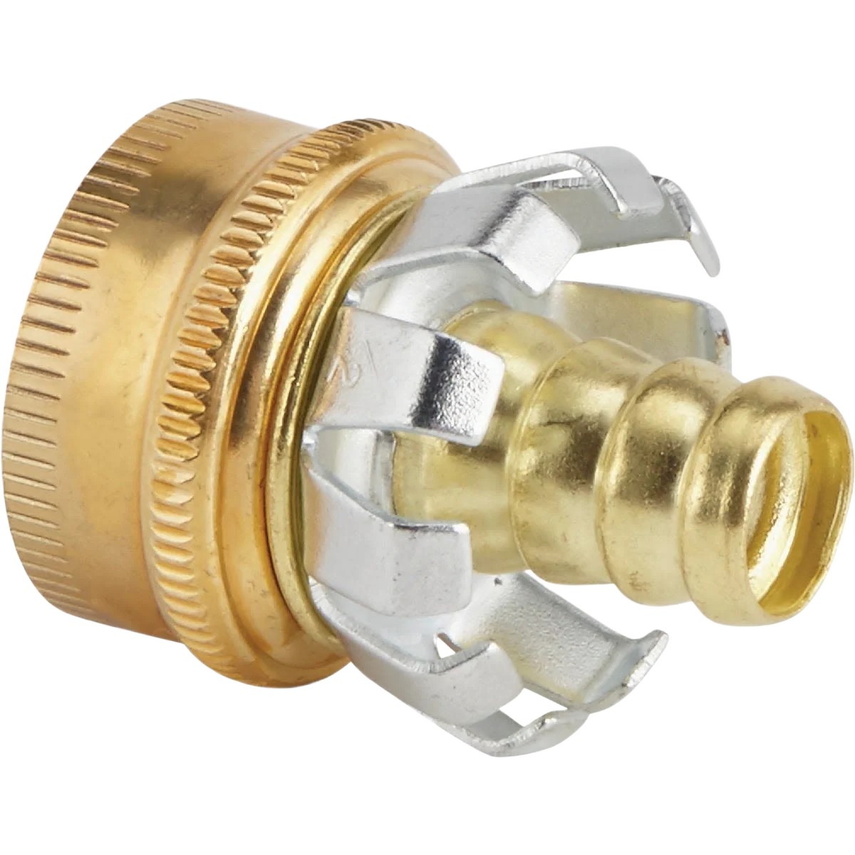 Expertly Made Garden Female Brass Hose Coupling Mender 1 2 in. Carefully Designed