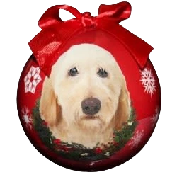 Convenient E S Pets Yellow Labradoodle Christmas Ball Ornament Sophisticated