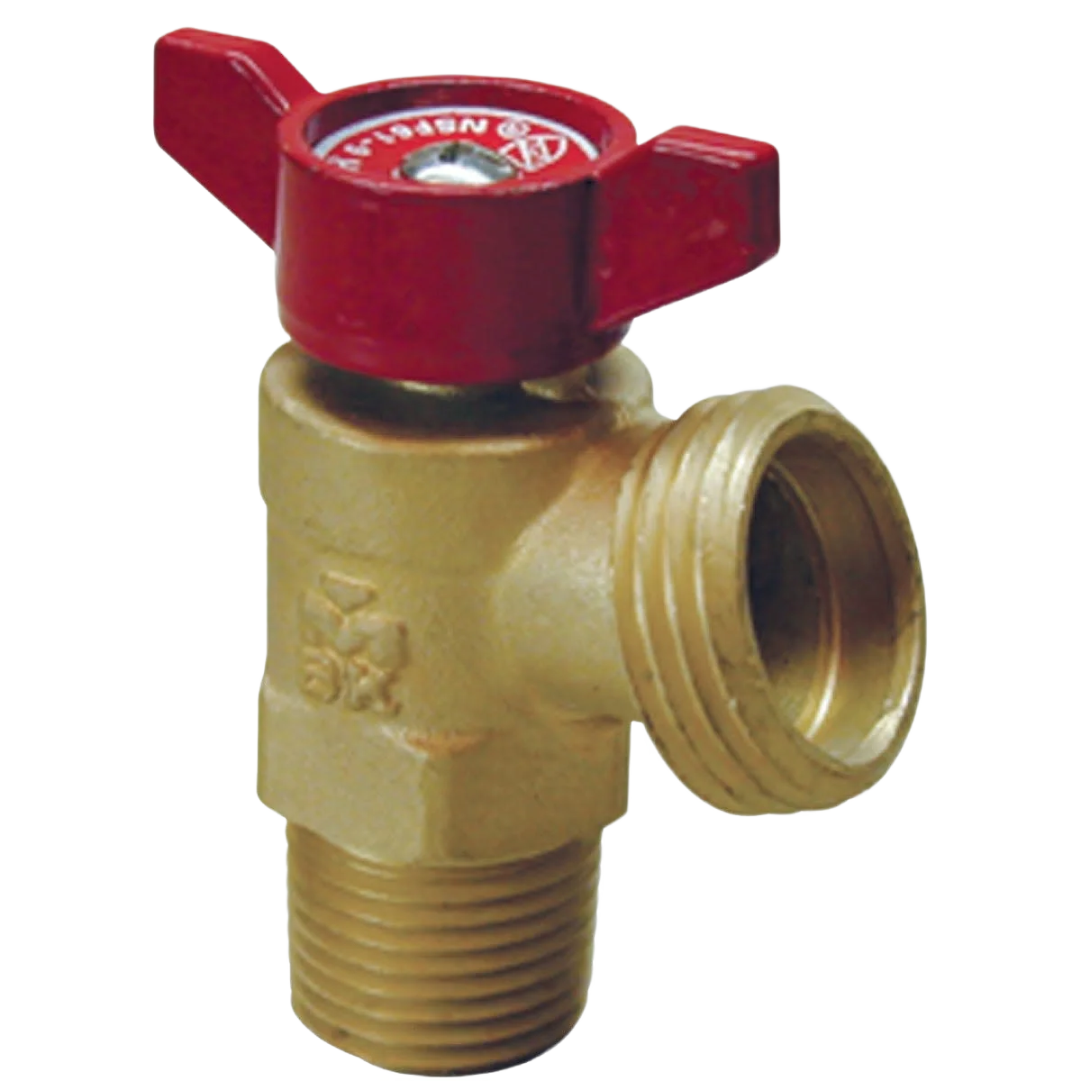 Functional ProLine Brass Boiler Drain Quarter Turn 3 4 In. MIP x 3 4 In. Hose Thread Specialty