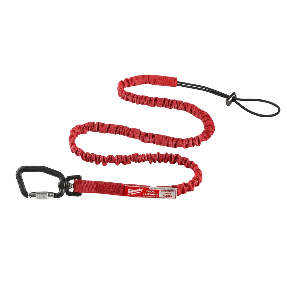 Secure Milwaukee 54 10-lb Extended Reach Locking Tool Lanyard Superior