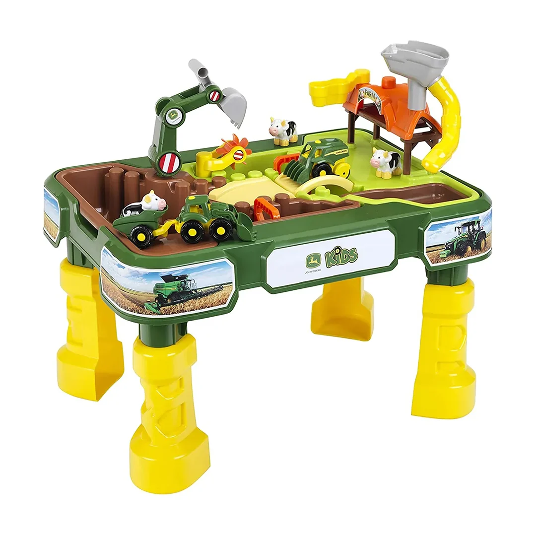 Clean TOMY John Deere 2 in 1 Sand and Water Play Table Premium Material
