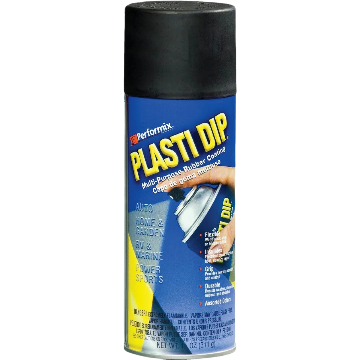 Next-Generation Performix Black Plasti Dip Blaze Rubber Coating Spray Paint 11 oz. Top-Quality