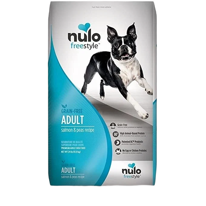 Trendy Nulo style High-Protein Salmon Peas Adult Dry Dog Food 11 lb. Quality