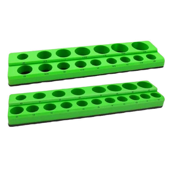 Superior Grip 1 2 In. Shallow Deep Magnetic Socket Holder 2PC Breathable