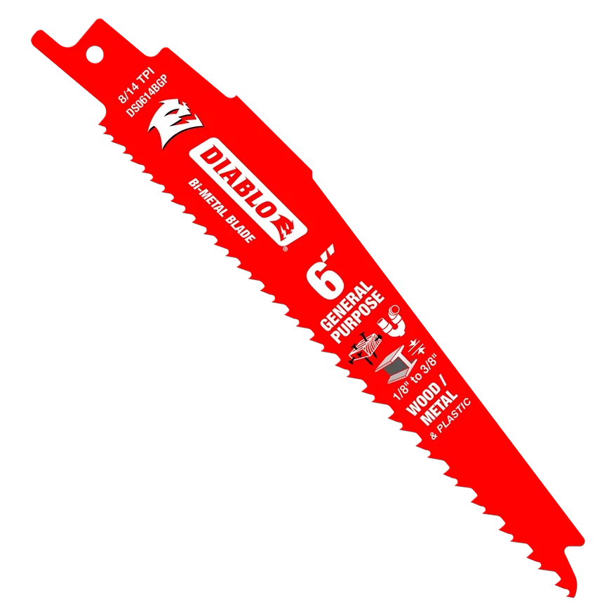 Proven Diablo 6-In. Bi-Metal General Purpose Saw Blades 5-Pack Certified