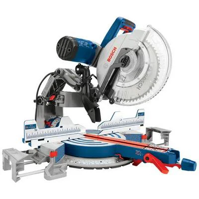 Easy-to-Use Bosch 12 in. Dual-Bevel Glide Miter Saw Secure