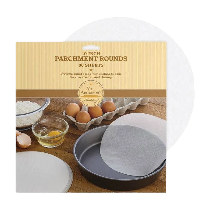 Reliable Mrs. Anderson's Baking Cake Round Parchment Paper 10 in. Casual