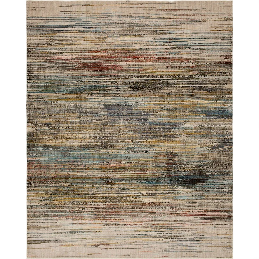 Modern Karastan Elements Olla Oyster Rug 5'3 x 7'10 Healthy