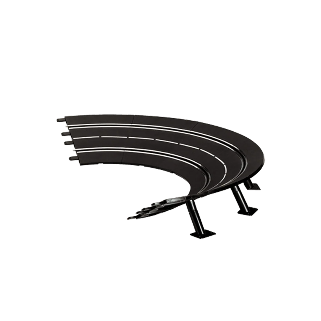 Excellent Carrera High Banked Curve 1 30 Deg 6 Pk Enhanced