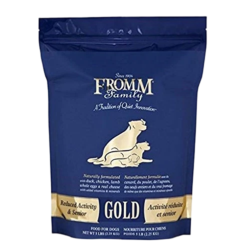 Fashionable Fromm Gold Reduced Activity Senior Dry Dog Food 15 lb. Green