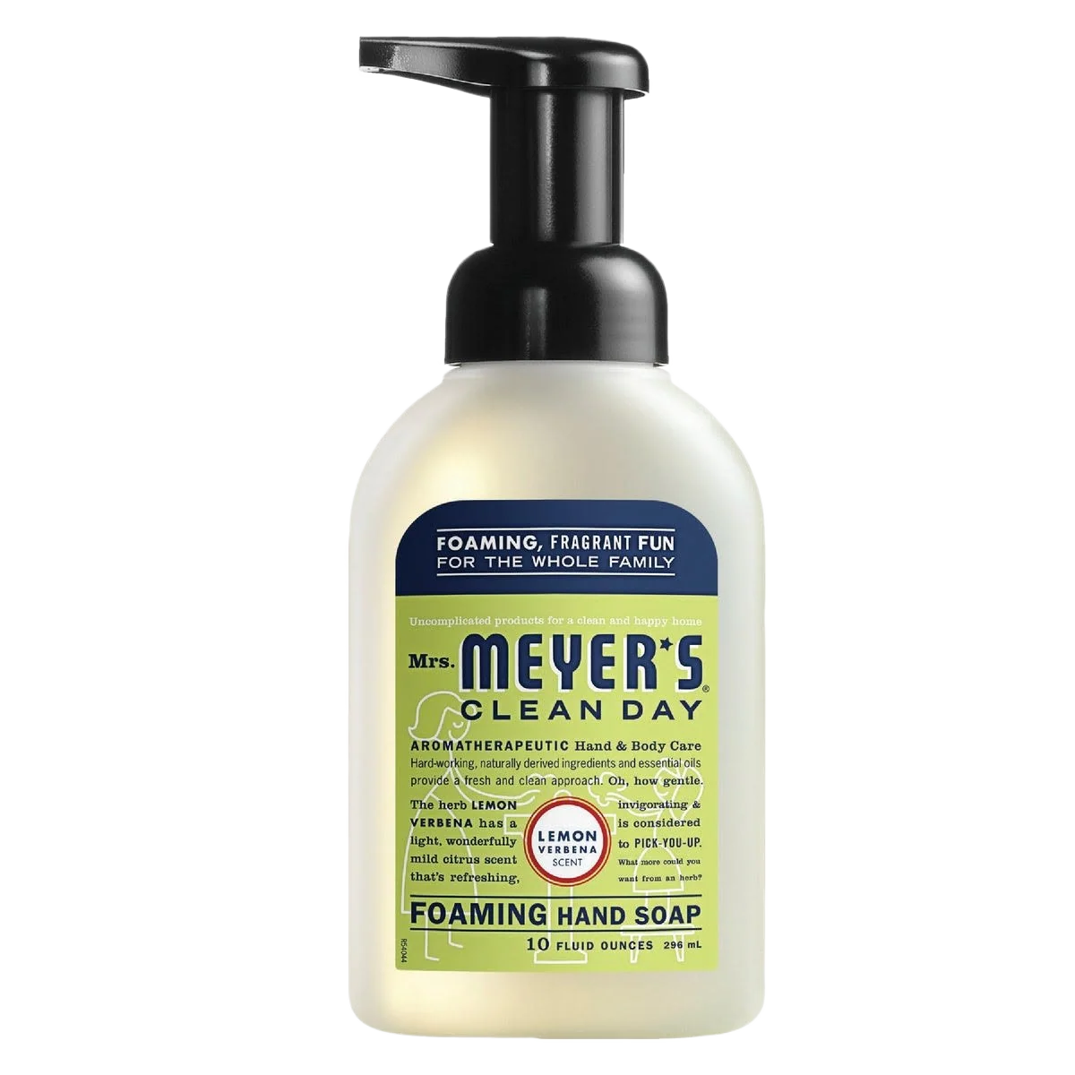 Pure Mrs. Meyer's Clean Day Lemon Verbena Foaming Hand Soap 10 oz. Powerful