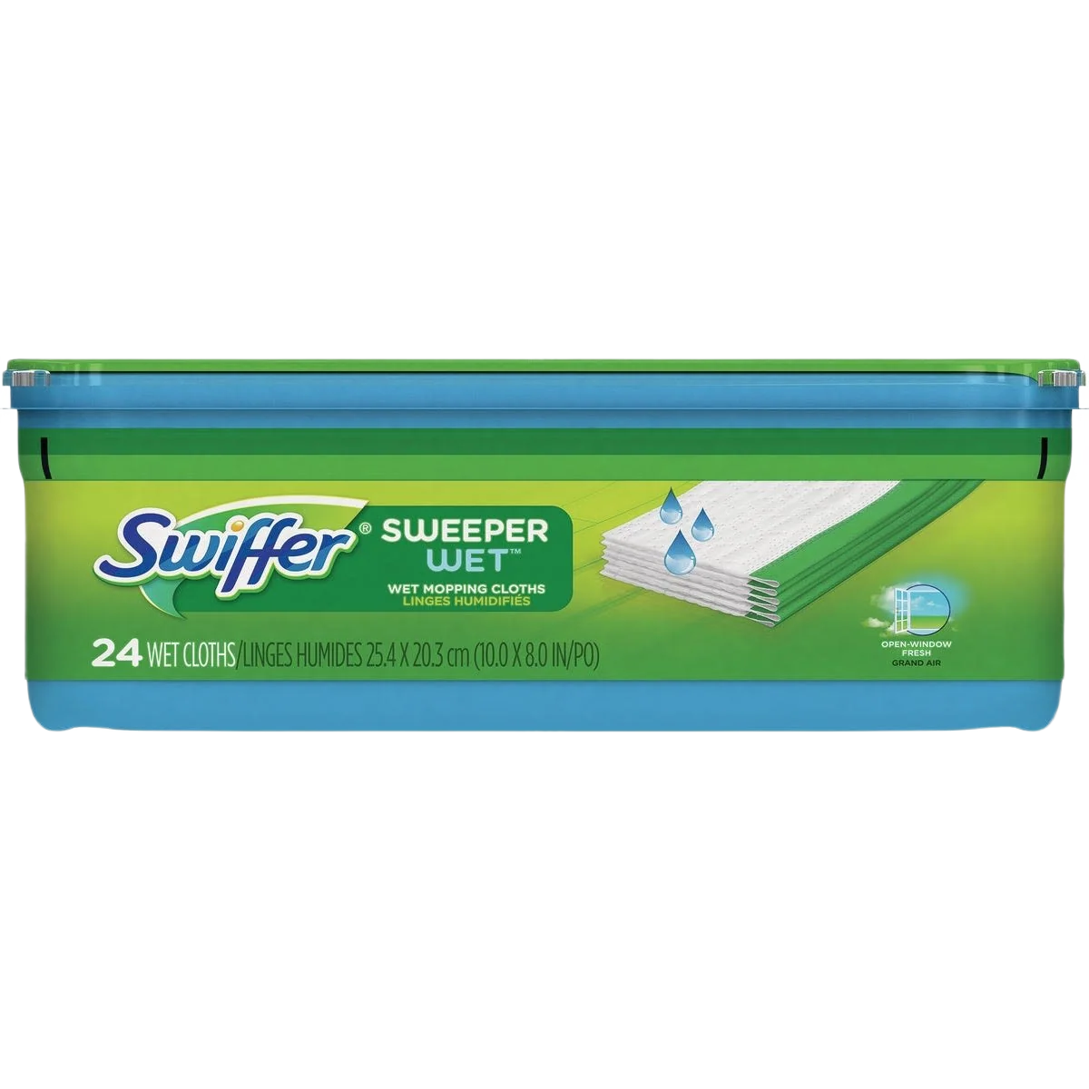 Responsible Swiffer Sweeper Wet Cloth Mop Refills 24 Count High-Performance