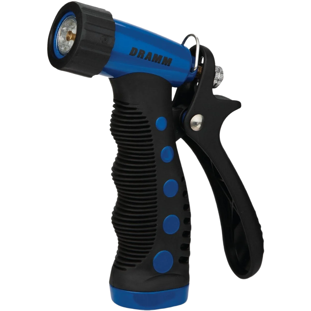 Powerful Dramm Heavy-Duty Metal Blue Pistol Nozzle Practical