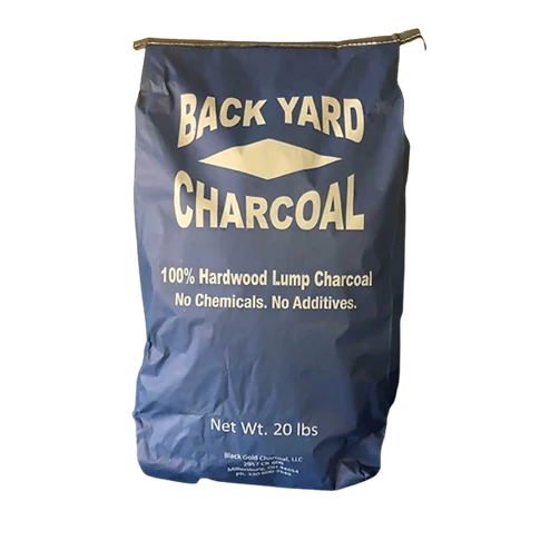 Durable Black Gold Backyard Lump Charcoal 20 lb. Healthy