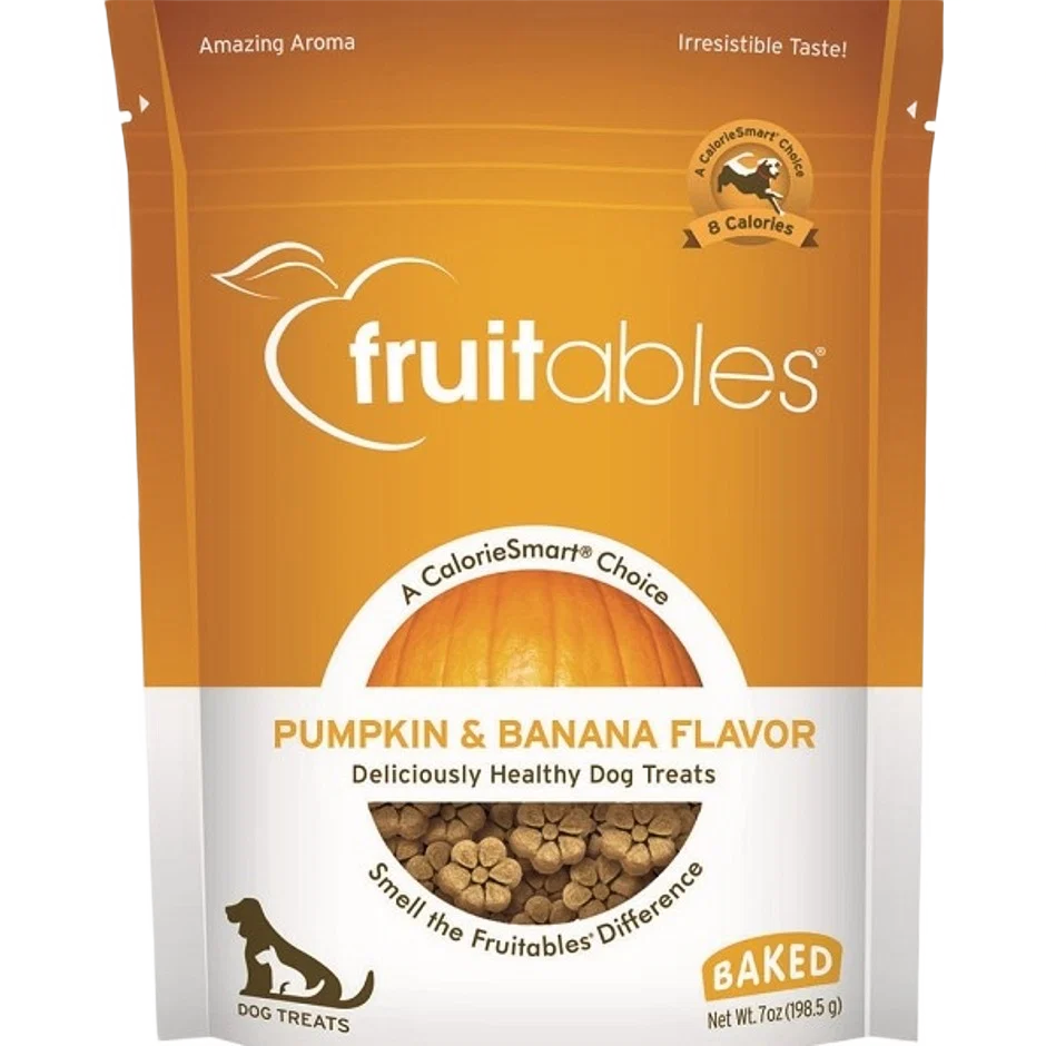 Selected Fruitables Pumpkin Banana Baked Dog Treats 7 oz. Premium