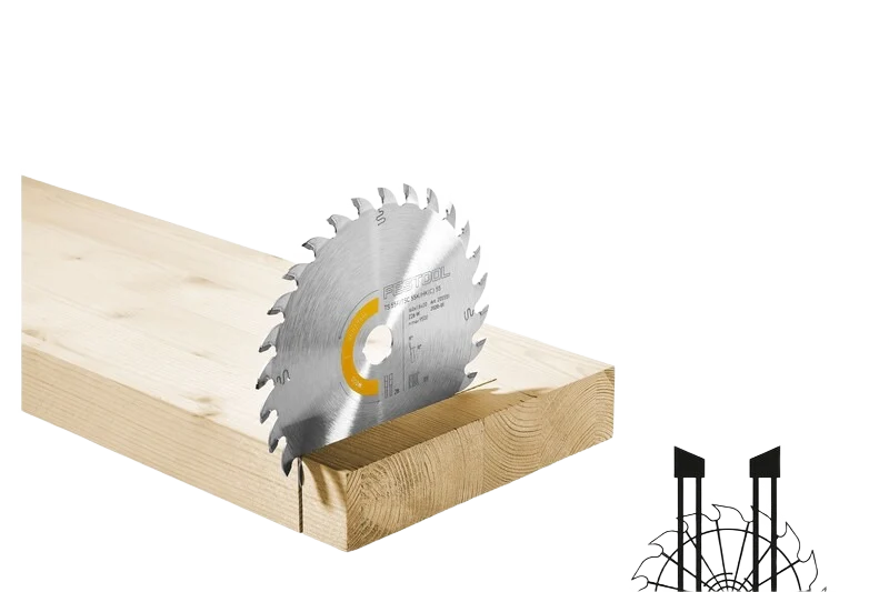 Minimalist Festool 495380 TS 75 EQ Universal Saw Blade 36 Teeth Easy-to-Use