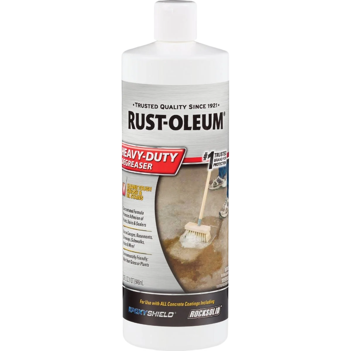Carefully Designed Rust-Oleum Heavy-Duty Concrete Degreaser 32 oz. Optimized