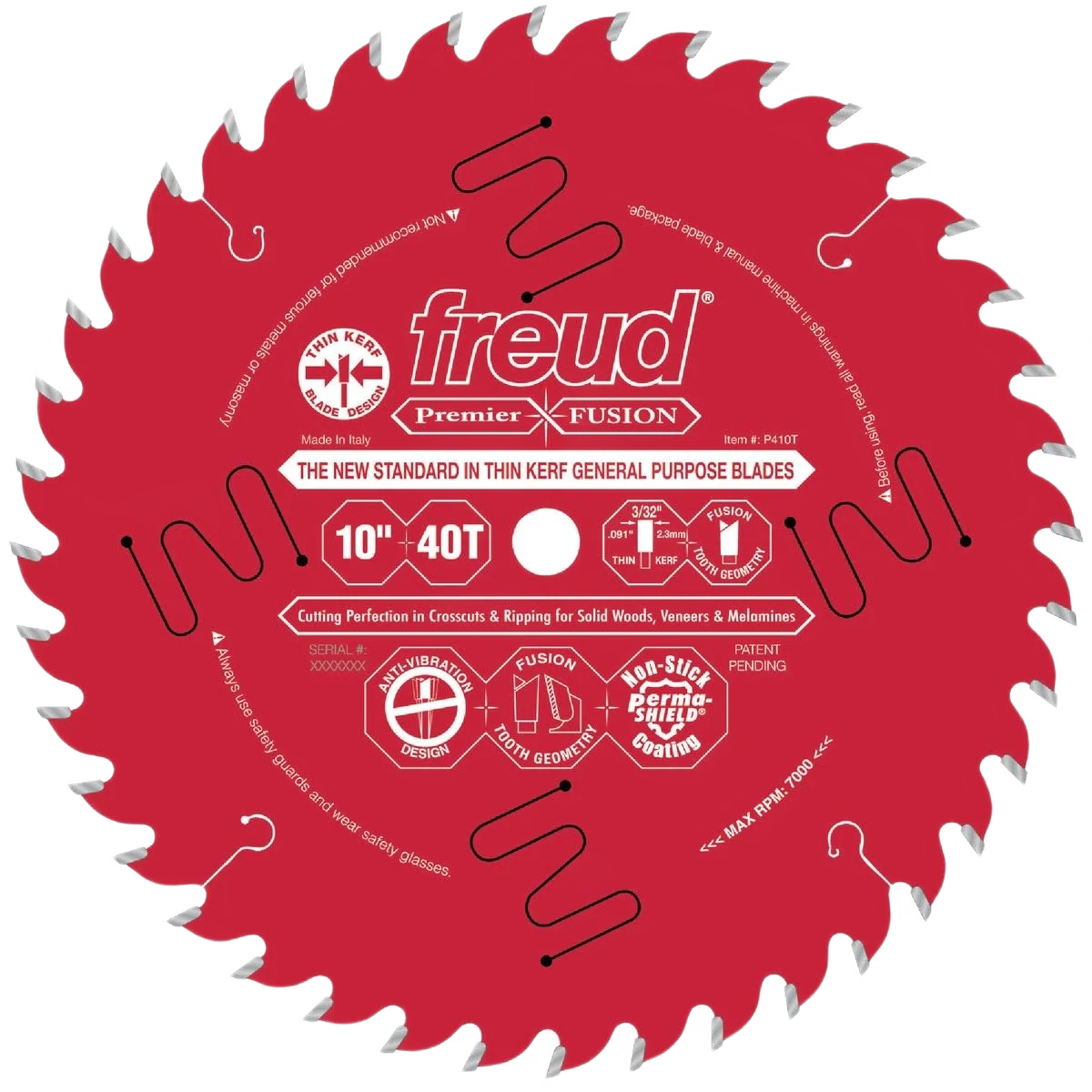 Comfortable Freud Premier Fusion Circular Saw Blade Superior