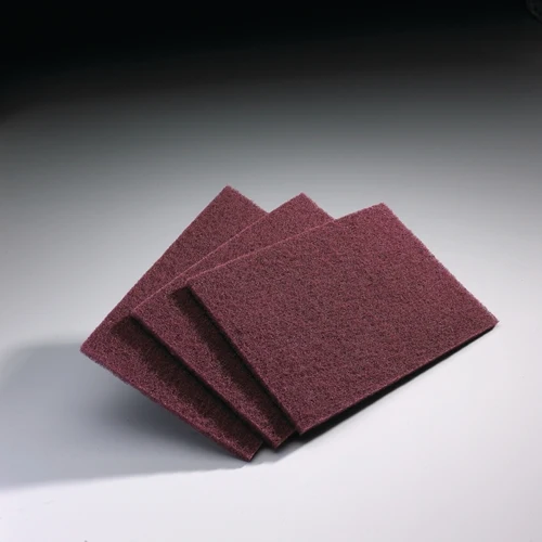 Environmentally Friendly Norton Maroon 6 x 9 in. Finish Sanding Pad Original