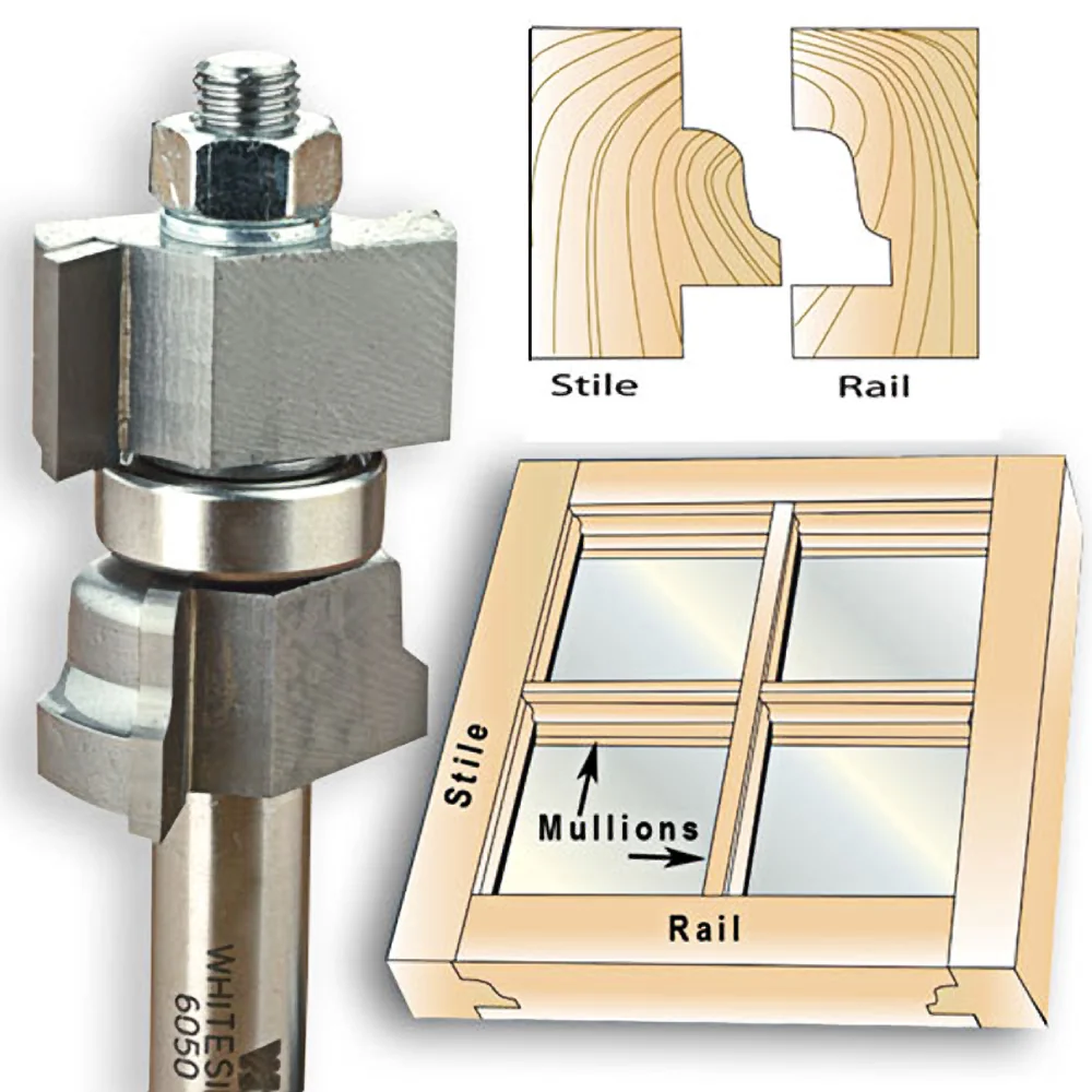 Fine Whiteside Window Sash Bit 1 2 in. SH x 1-3 8 in. CD Responsible