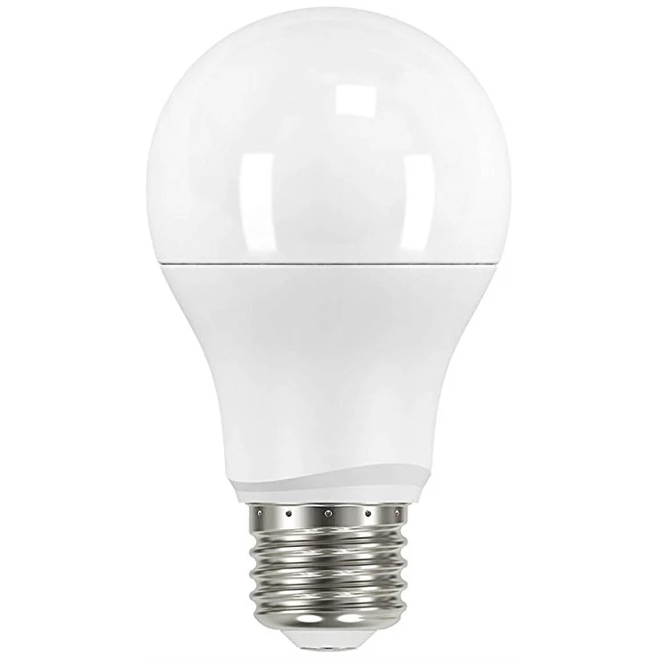 Innovative Satco 9.5 Watt A19 LED 2700K Medium Base Light Bulb Pure